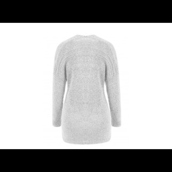 Gray long sleeve cardigan - Picture 3 of 4